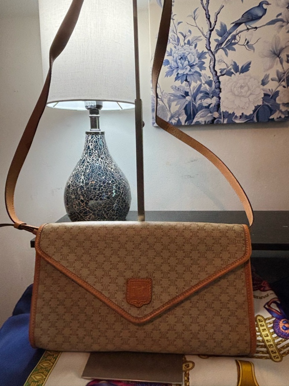 Authentic Vintage Celine Macadam Envelope Bag – Excellent Exterior Condition